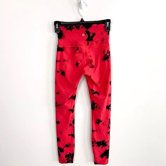 Lululemon Wunder Train High-Rise Tight 25" Tie Dye Carnation - Picture 8 of 8